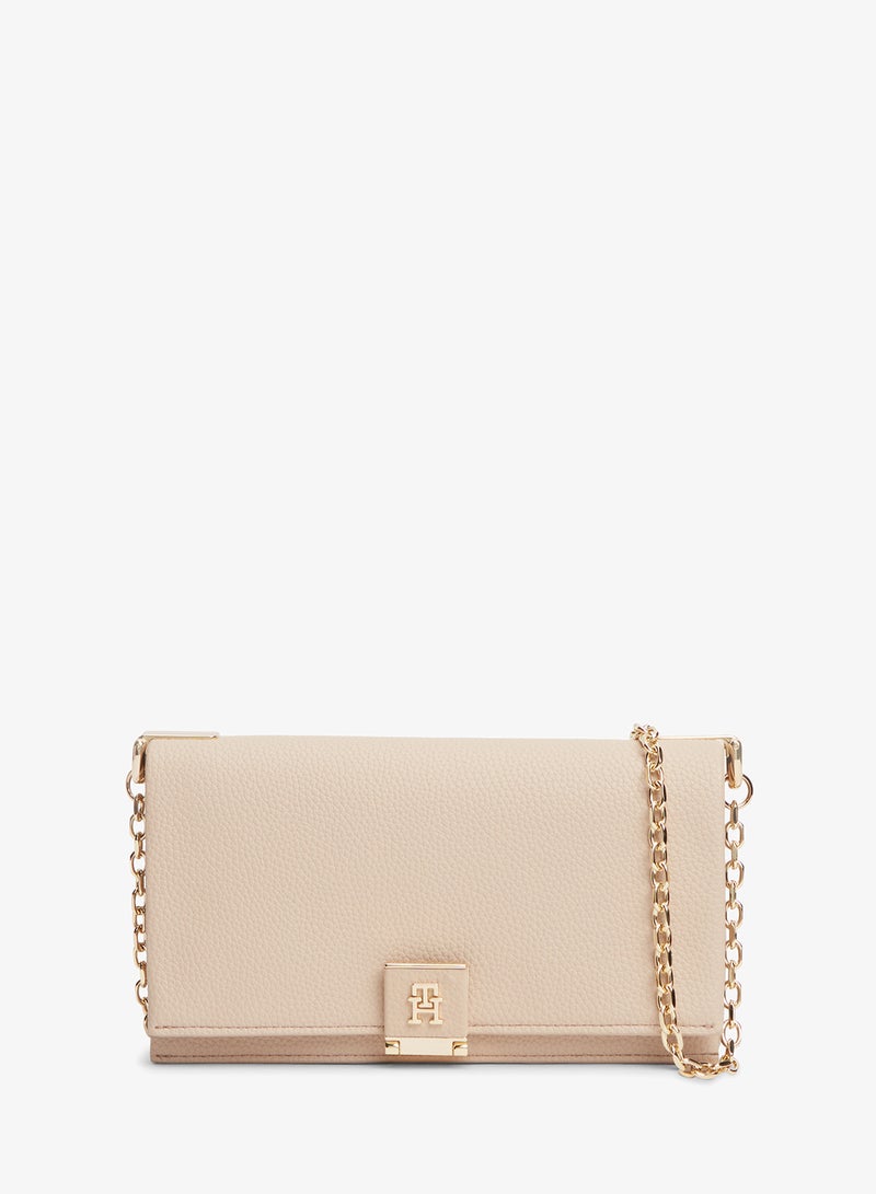 TOMMY HILFIGER TH Monogram Chain Strap Crossbody Bag - Image 1